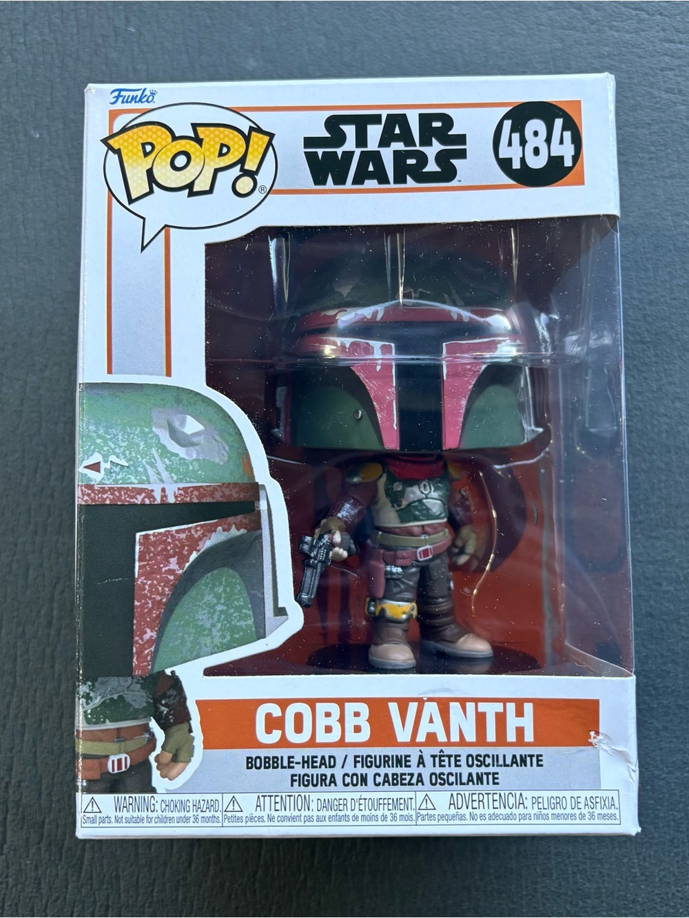 Funko Pop Cobb Vanth – Star Wars – #484 (New & Unopened)